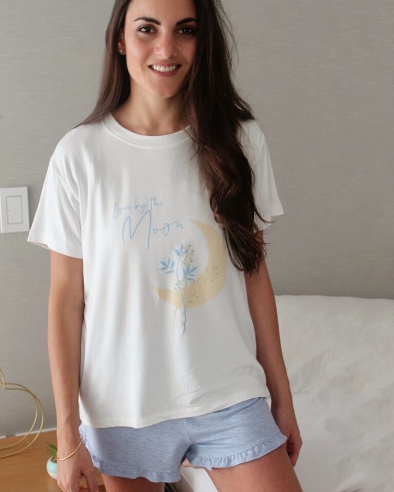 PIJAMA MOON- BLANCO