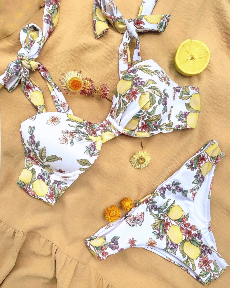 BIKINI TOP COPAS LIMONES