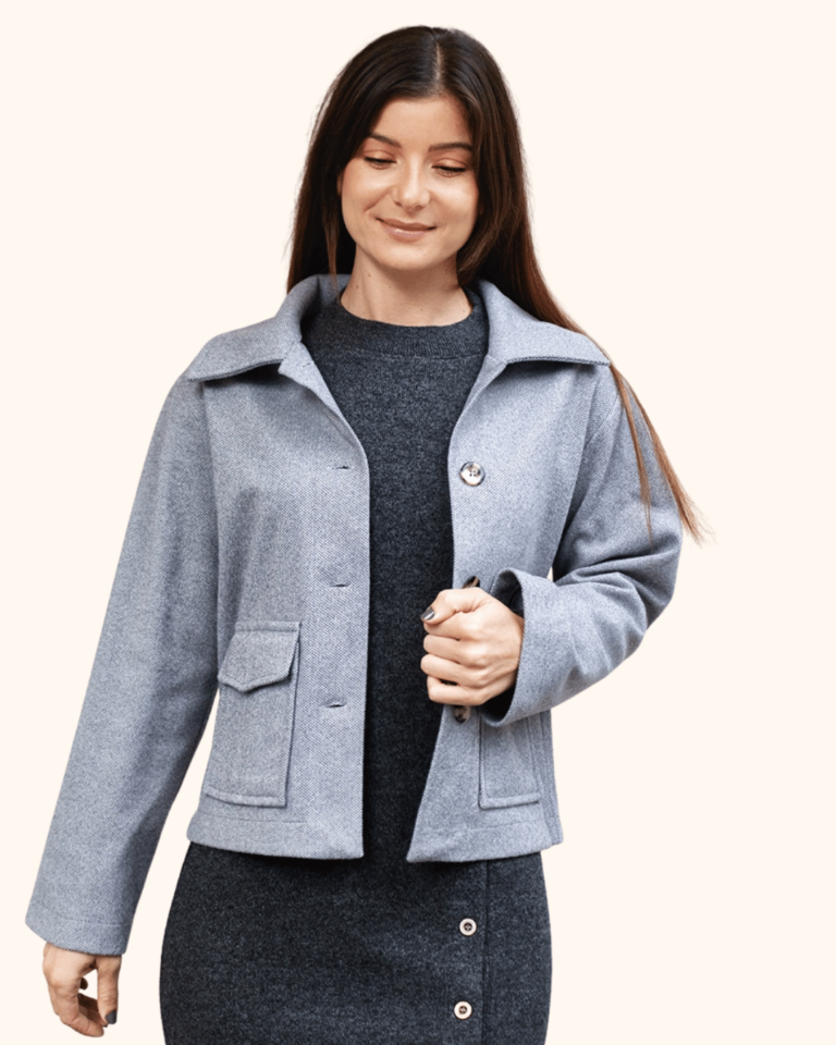 ABRIGO LONDON GRIS