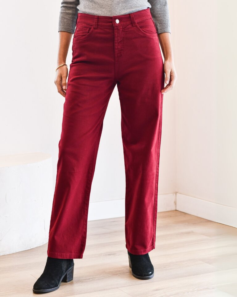 PANTALON BLUME BORGOÑA