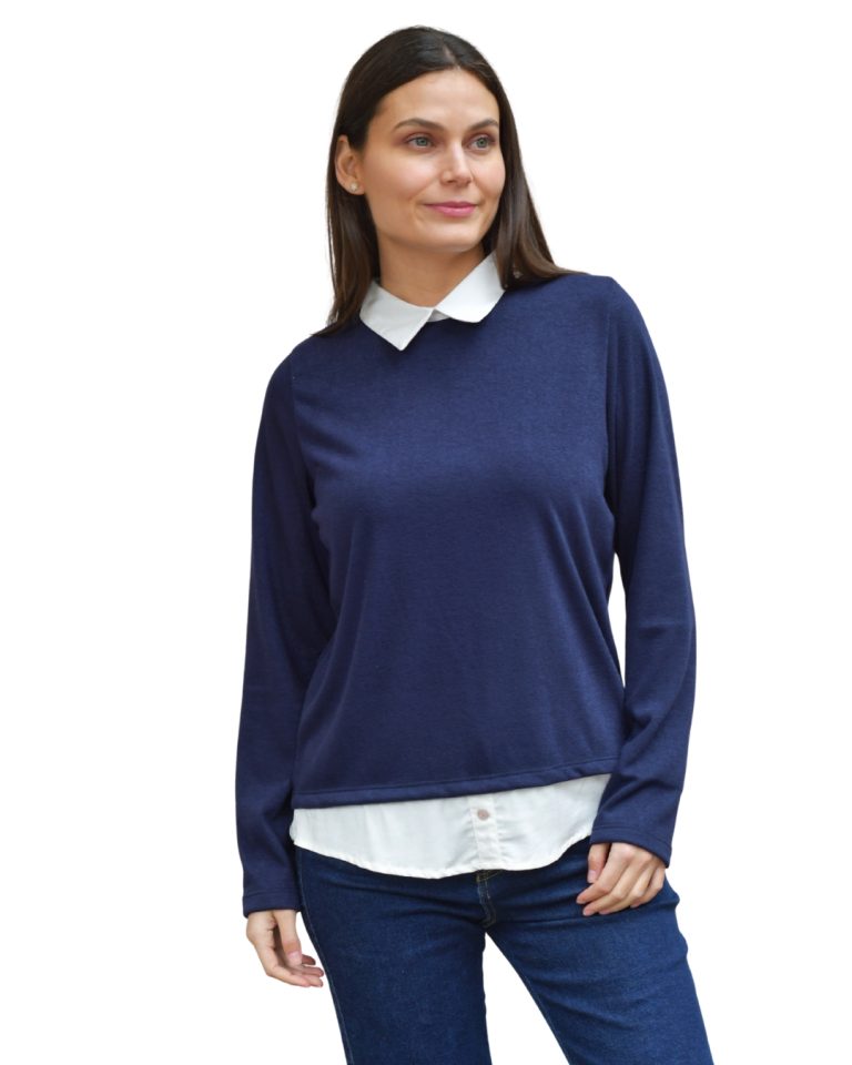 SWEATER SMART AZUL