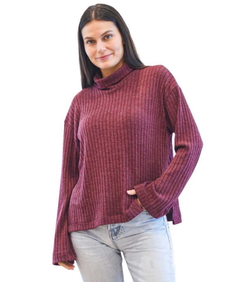 SWEATER RAKEL BORGOÑA