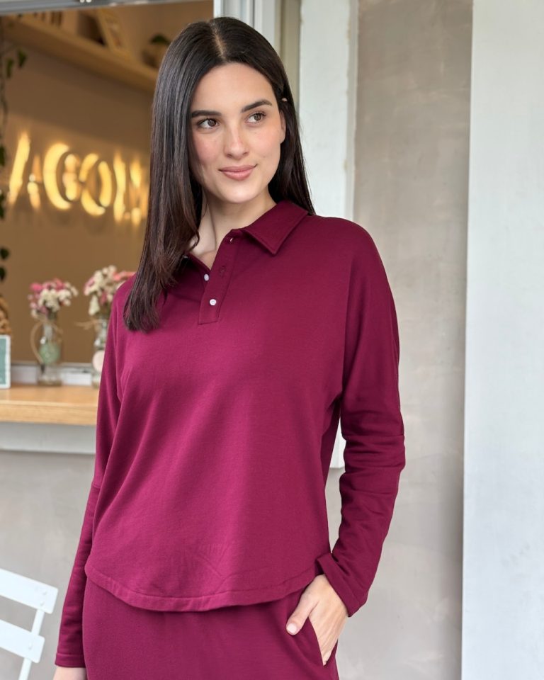 SWEATSHIRT MIX BORGOÑA