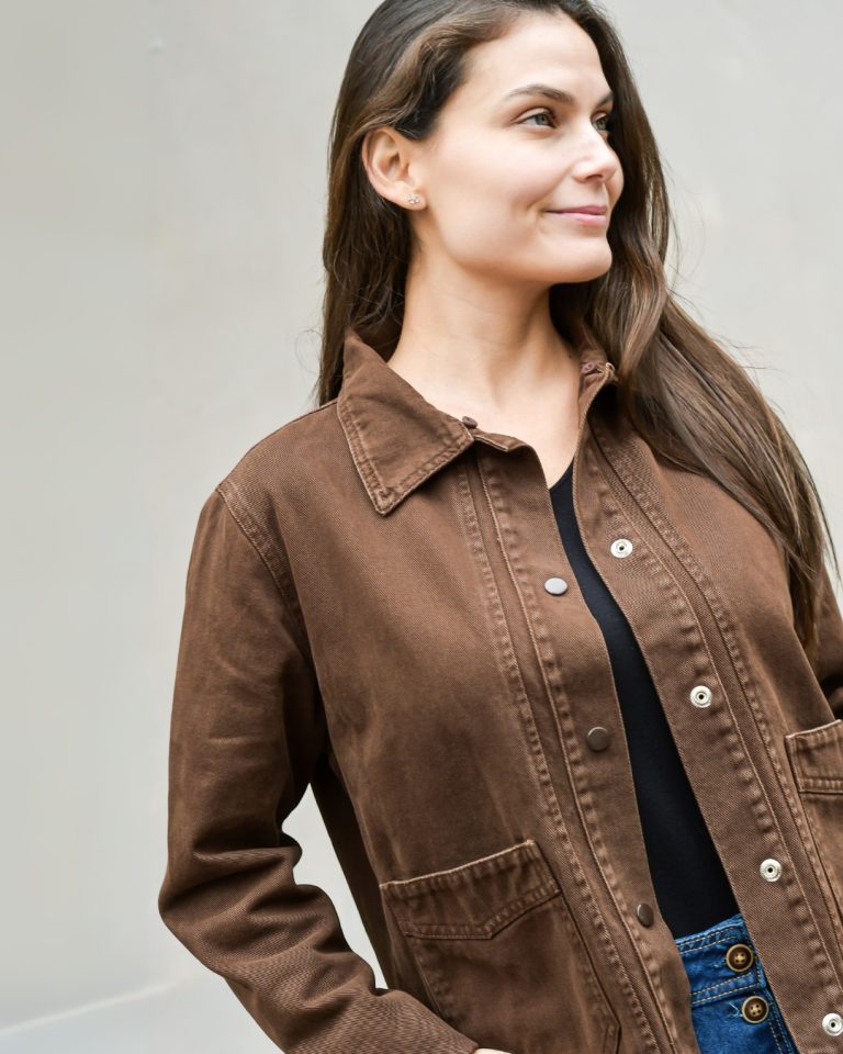 CASACA CORD MARRON