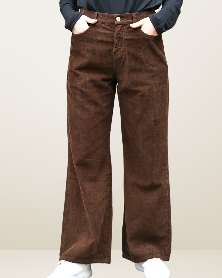 PANTALON CORD CHOCOLATE