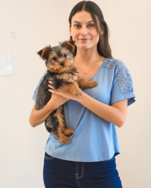 POLO ROMANTIC AZUL CELESTE