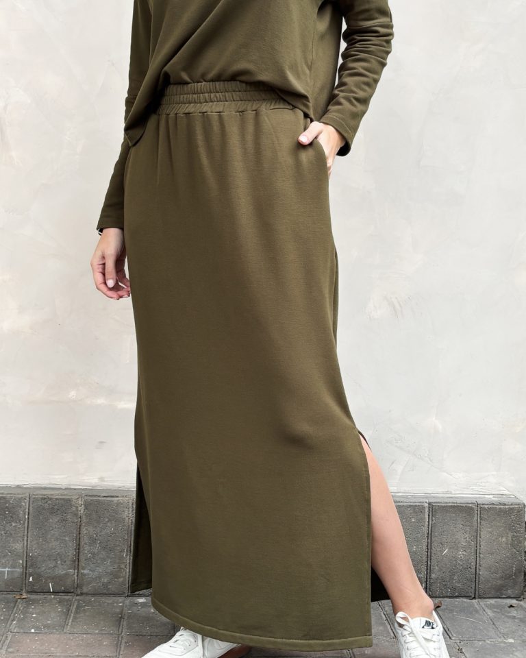 FALDA MIX VERDE