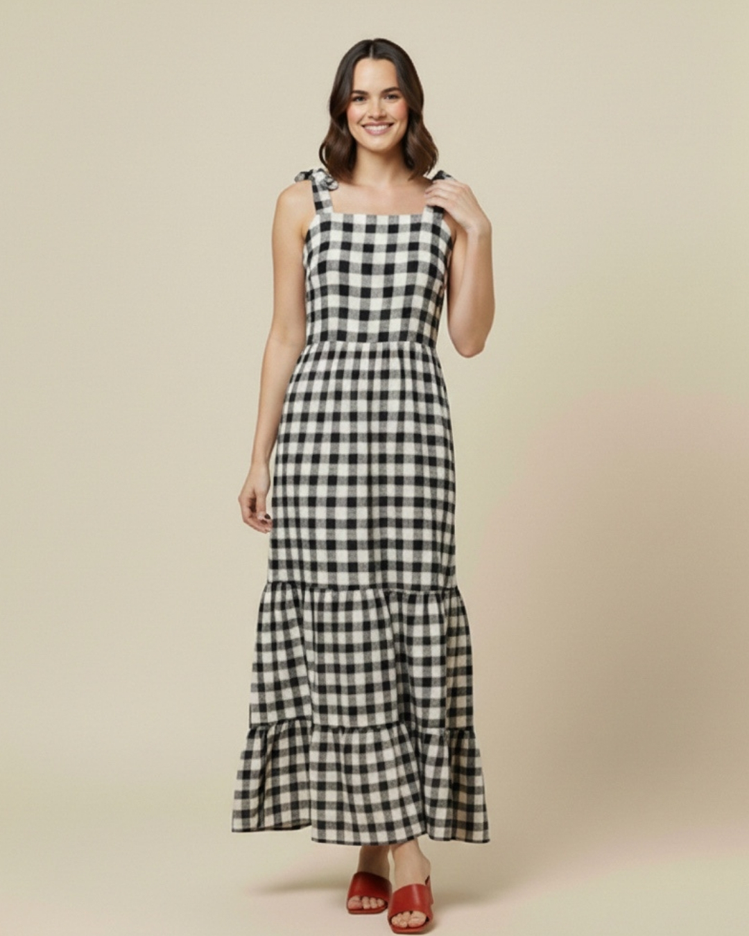 VESTIDO LORE VICHI NEGRO