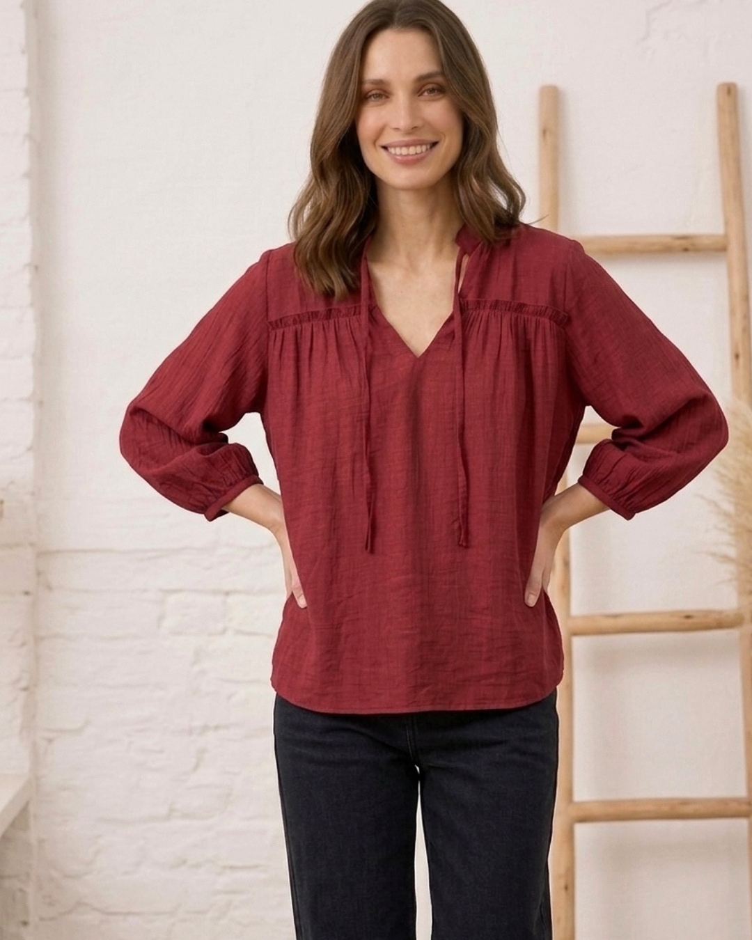 BLUSA BOHÈME BORGOÑA