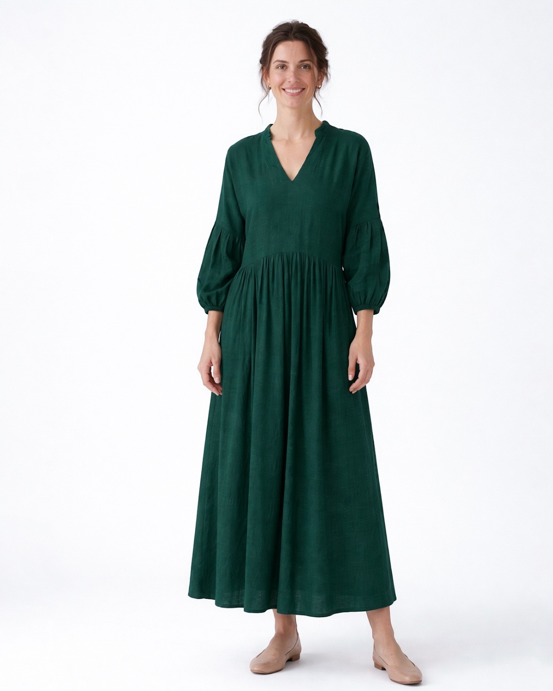 VESTIDO TACK VERDE