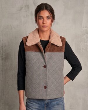 CHALECO FIKA REVERSIBLE - TALLA S/M  EDICION LIMITADA