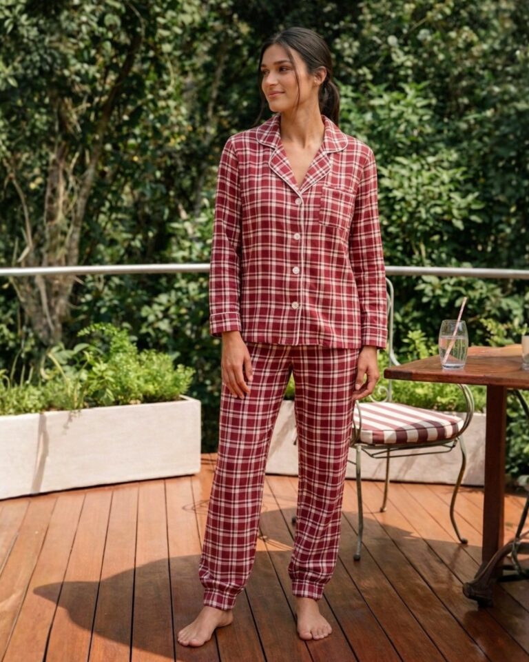 PIJAMA LAGOM RUTAN ROJO