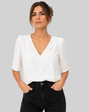 BLUSA DINNER HUESO