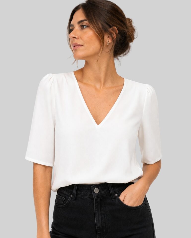 BLUSA DINNER HUESO